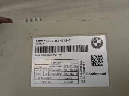 16-19 OEM BMW G11 G12 740 750 Driver Passenger Seat Control Memory Module