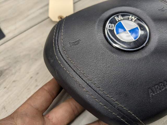 OEM BMW G11 G12 G14 G16 Front Driver Black Leather Steering Wheel Airbag Air Bag
