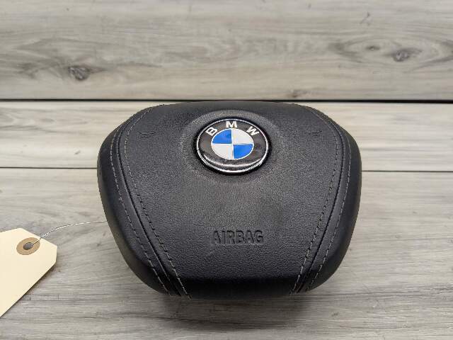 OEM BMW G11 G12 G14 G16 Front Driver Black Leather Steering Wheel Airbag Air Bag