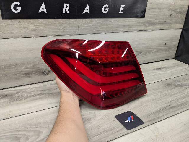 13-15 OEM BMW F01 F02 LCI 740 750 LED Rear Left Driver Side Outer Tail Light