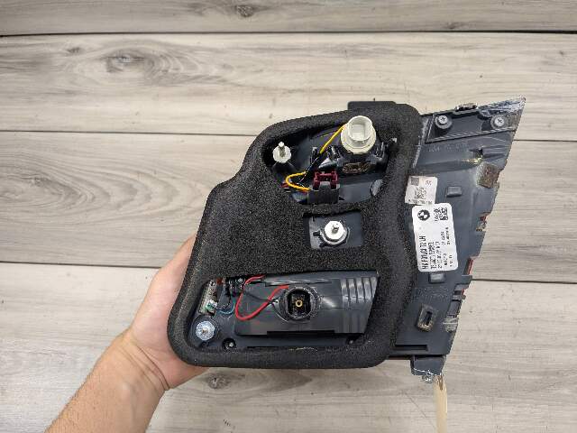 13-15 OEM BMW F01 F02 LCI 740 750 LED Rear Left Driver Side Inner Tail Light