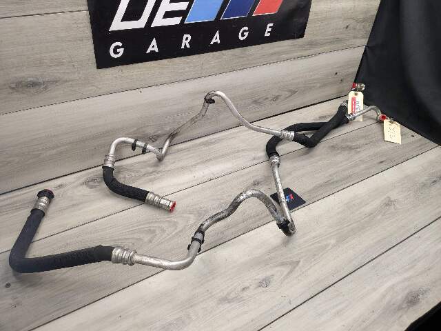 10-18 OEM BMW F10 F06 F13 F02 535 N55 Engine Oil Cooler Pipe Line Return Flow