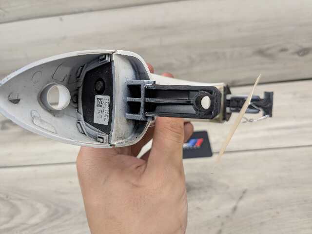 OEM BMW F02 F06 F10 F13 M5 M6 FRONT Left Driver Door Handle COMFORT ACCESS White