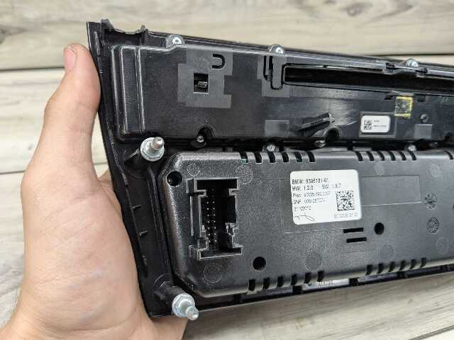 09-15 OEM BMW F01 F02 740 750 AC Switch Heater Climate Control Radio Buttons