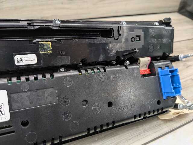 09-15 OEM BMW F01 F02 740 750 AC Switch Heater Climate Control Radio Buttons