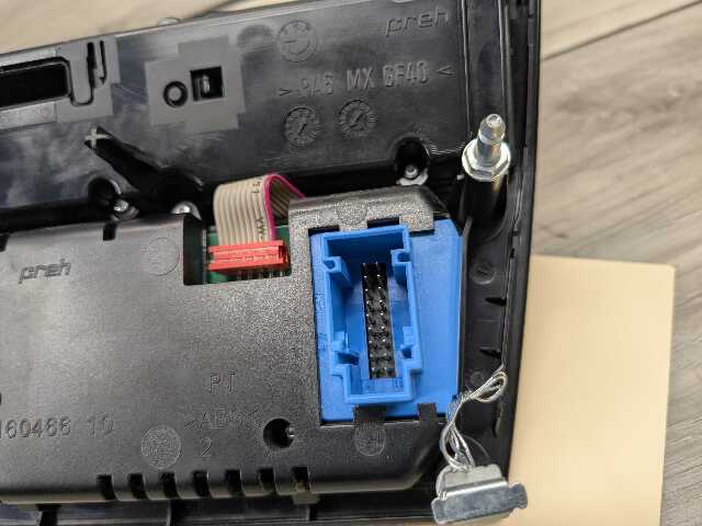 09-15 OEM BMW F01 F02 740 750 AC Switch Heater Climate Control Radio Buttons