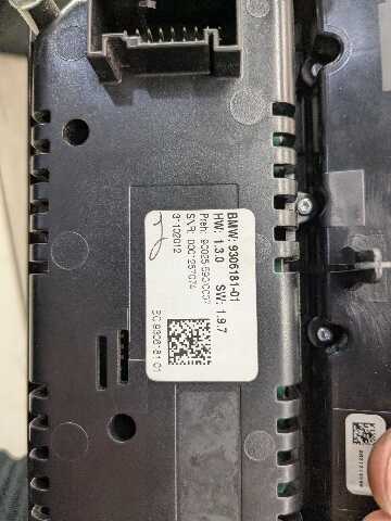 09-15 OEM BMW F01 F02 740 750 AC Switch Heater Climate Control Radio Buttons