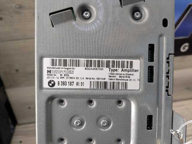 OEM BMW G11 G12 G30 M550 750 Top Hi-Fi Sound Audio AMP Amplifier HARMAN BECKER