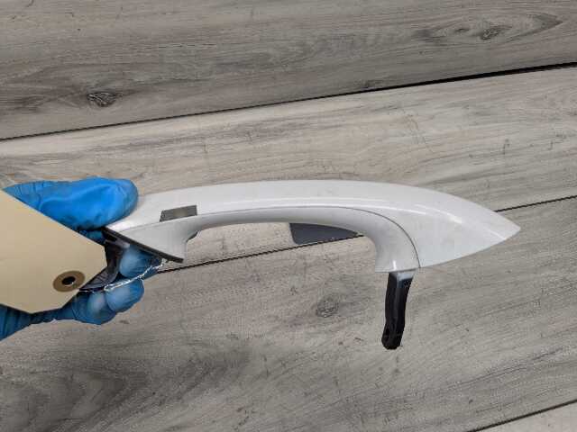 16-19 OEM BMW G11 G12 740 750 REAR Left Driver Door Handle COMFORT ACCESS White
