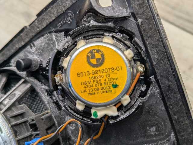 OEM BMW F01 F02 740 750 760 Audio Sound Midrange Door Speaker Tweeter PAIR