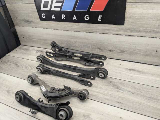 OEM BMW G11 G12 G14 G15 G16 G30 Rear Left Driver Upper Lower Control Arm SET