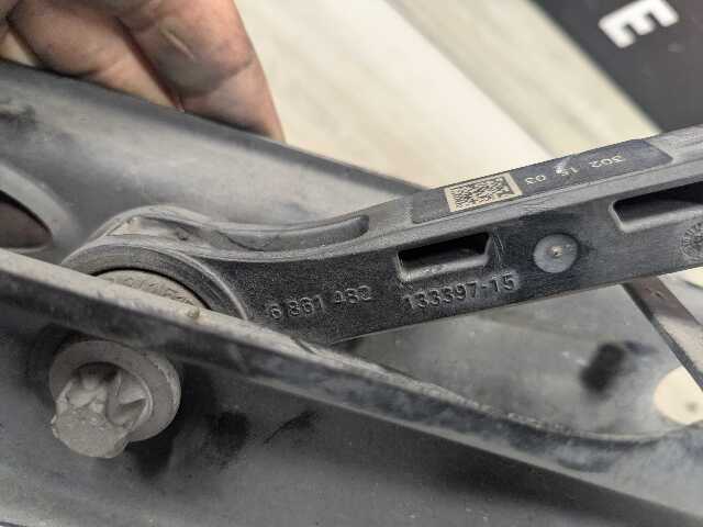 OEM BMW G11 G12 G14 G15 G16 G30 Rear Left Driver Upper Lower Control Arm SET