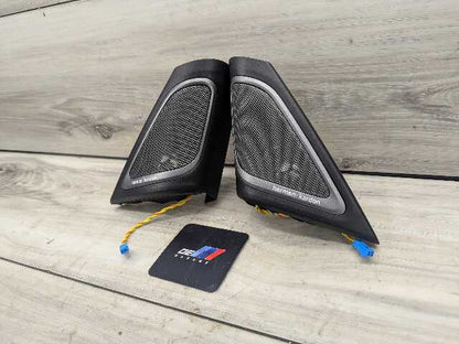 OEM BMW G11 G12 740 750 HARMAN Audio Sound Door Speaker Tweeters PAIR