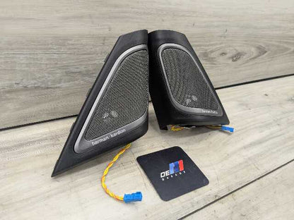 OEM BMW G11 G12 740 750 HARMAN Audio Sound Door Speaker Tweeters PAIR