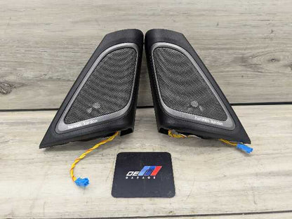 OEM BMW G11 G12 740 750 HARMAN Audio Sound Door Speaker Tweeters PAIR