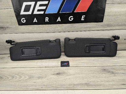 18-24 OEM BMW G01 G02 F97 X3 X4 Left Driver Right Passenger Side Sun Visor Black