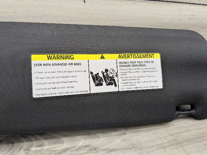 18-24 OEM BMW G01 G02 F97 X3 X4 Left Driver Right Passenger Side Sun Visor Black