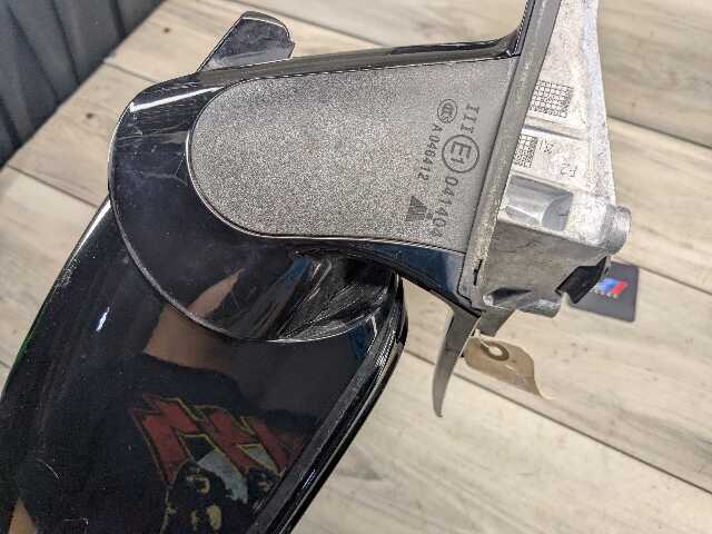 OEM BMW G30 530 540 M550 Right Passenger Side Mirror Blind Spot SHADOW GLOSS