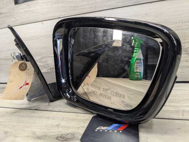 OEM BMW G30 530 540 M550 Right Passenger Side Mirror Blind Spot SHADOW GLOSS