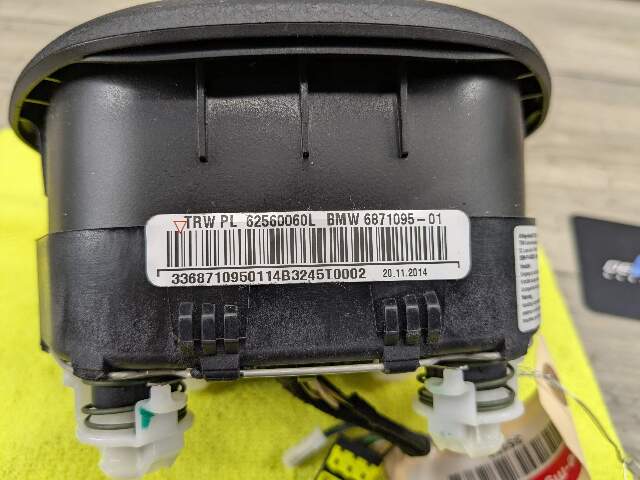 12-20 OEM BMW F22 F23 F30 F31 F32 F34 F36 Steering Wheel Airbag Air Bag Black