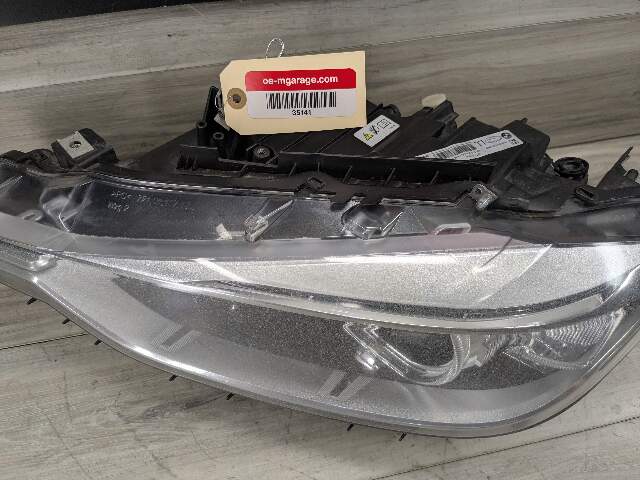12-15 OEM BMW F30 320 328 335 Left Driver Side Adaptive Xenon Headlight COMPLETE