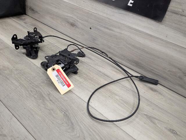 OEM BMW F02 F06 F10 F12 F13 M5 M6 Hood Left Right Hood Lock Latch w/ Cable SET
