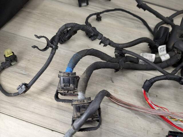 19-21 OEM BMW G05 G07 50iX Engine N63M Sensor Module Wiring Wire Harness 1-4