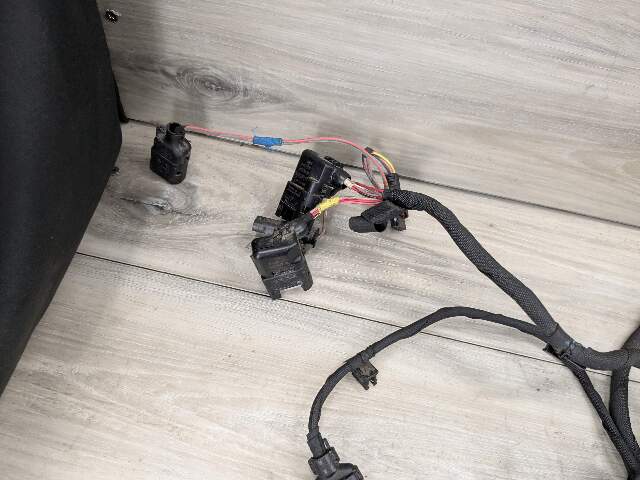 19-21 OEM BMW G05 G07 50iX Engine N63M Sensor Module Wiring Wire Harness 1-4