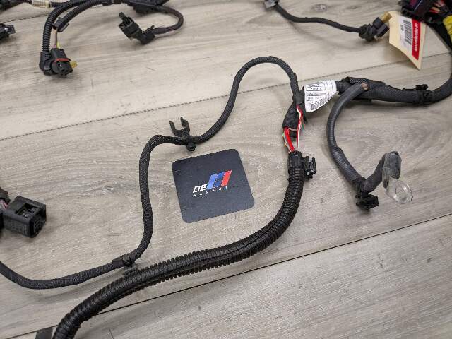 19-21 OEM BMW G05 G07 50iX Engine N63M Sensor Module Wiring Wire Harness 1-4