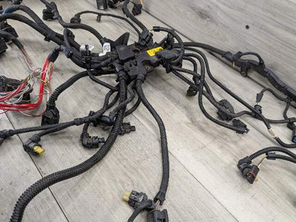 19-21 OEM BMW G05 G07 50iX Engine N63M Sensor Module Wiring Wire Harness 1-4