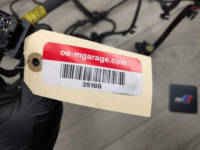 19-21 OEM BMW G05 G07 50iX Engine N63M Sensor Module Wiring Wire Harness 1-4