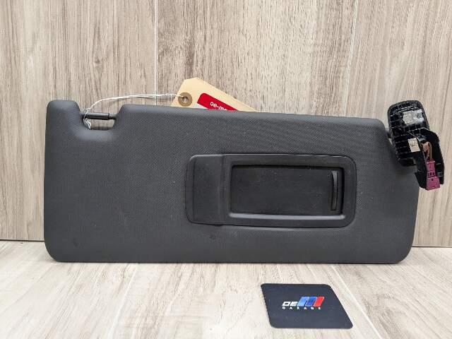 19-24 OEM BMW G20 G80 330 M340 M3 Left Driver Side Interior Sun Visor Black