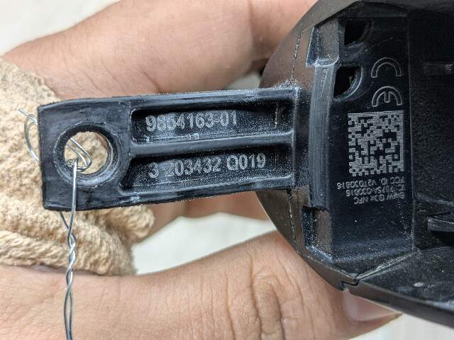 OEM BMW G20 G80 330 M340 M3 FRONT Left Driver Door Handle COMFORT ACCESS Black