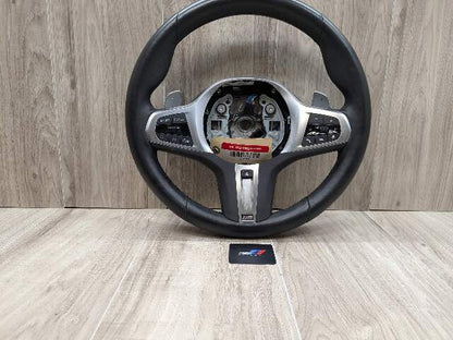 *OEM BMW F44 G20 G22 G23 G26 G42 Leather Steering Wheel M SPORT Shifters HEATED