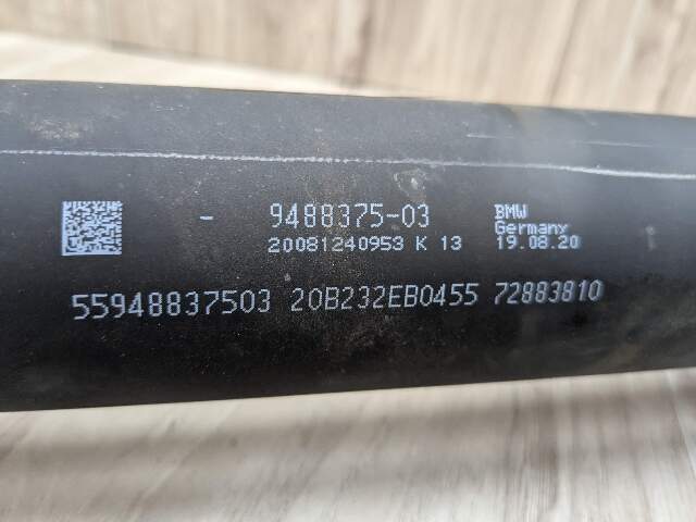 OEM BMW G20 G22 G23 M340 M440 Rear Driveshaft Drive Shaft Propeller Assembly RWD