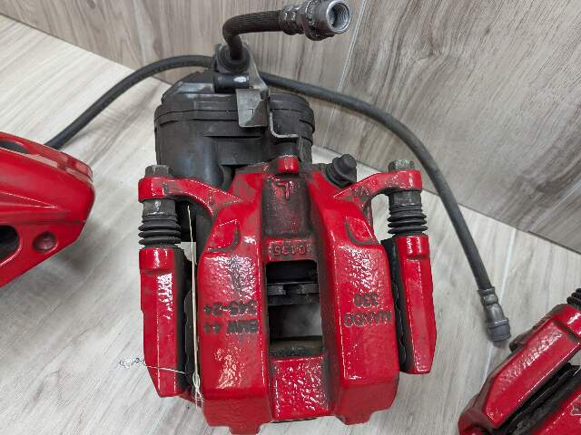 *OEM BMW G20 G22 G23 G42 M340 M440 Front Rear Left Right Brake Calipers Red SET