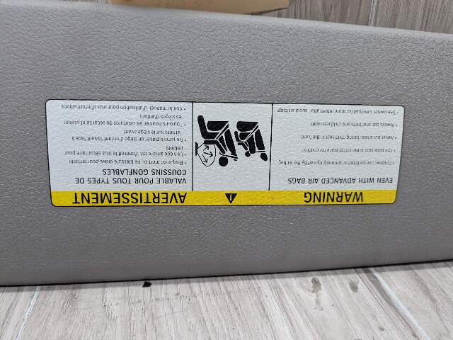 11-16 OEM BMW F10 528 535 550 Left Right Side Sun Visor Gray SET