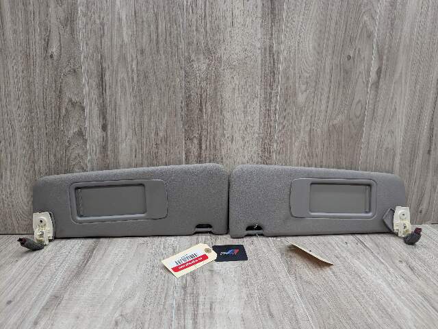 11-16 OEM BMW F10 528 535 550 Left Right Side Sun Visor Gray SET