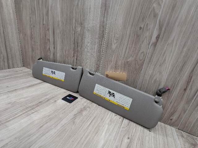 11-16 OEM BMW F10 528 535 550 Left Right Side Sun Visor Gray SET
