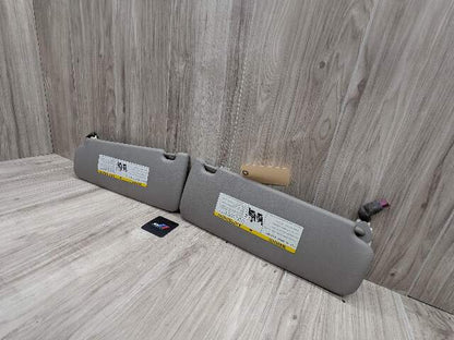 11-16 OEM BMW F10 528 535 550 Left Right Side Sun Visor Gray SET