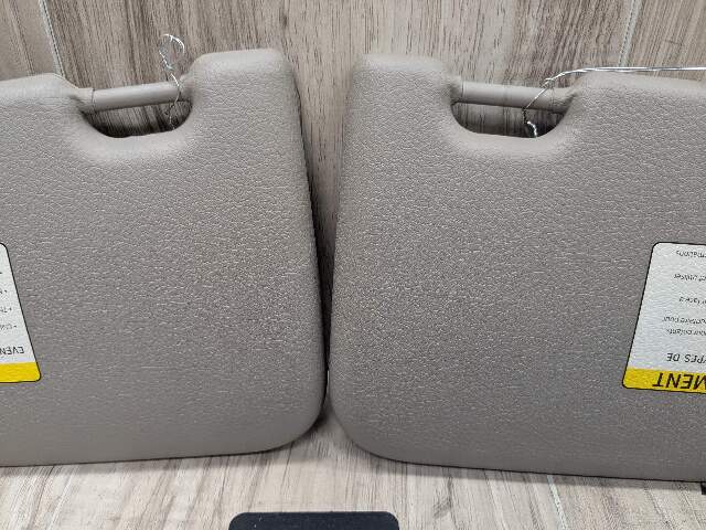 11-16 OEM BMW F10 528 535 550 Left Right Side Sun Visor Gray SET