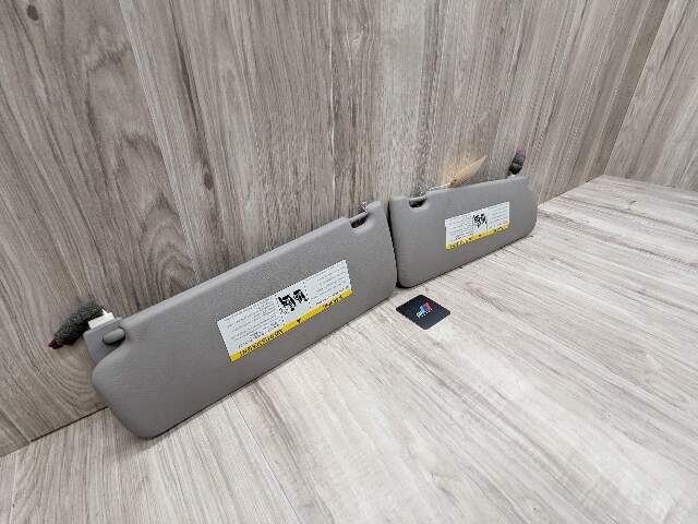 11-16 OEM BMW F10 528 535 550 Left Right Side Sun Visor Gray SET