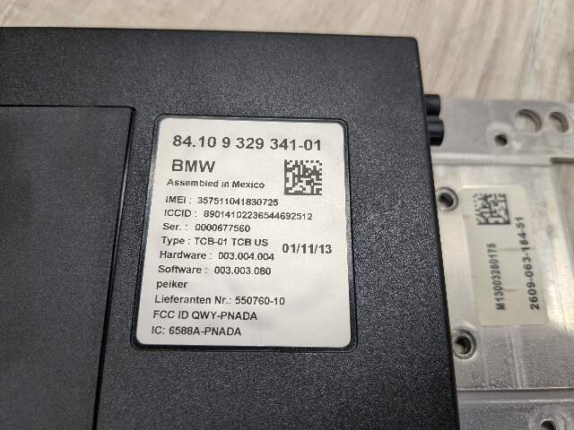 14-17 OEM BMW F22 F34 F32 F10 F06 M3 M4 M6 Telematics Control Unit Module TCB