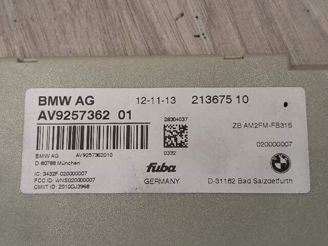 OEM BMW F06 F10 F13 M5 M6 Radio Antenna Amplifier Module