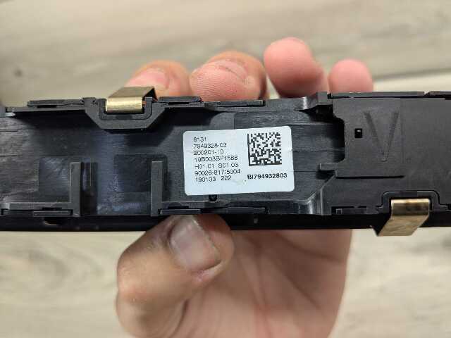 19-23 OEM BMW G05 G06 G07 X5 X6 X7 Radio Audio Operating Volume Control Switch