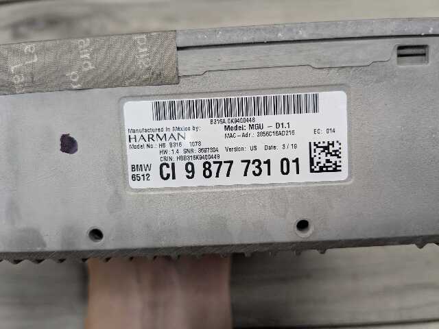 19-23 OEM BMW G05 G06 G07 X5 X6 X7 Navigation MGU Radio Head Unit HW 1.4
