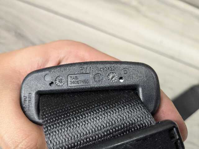 OEM BMW F95 G05 G06 G07 X5 X6 X7 Front Right Passenger Seat Belt Retractor Black
