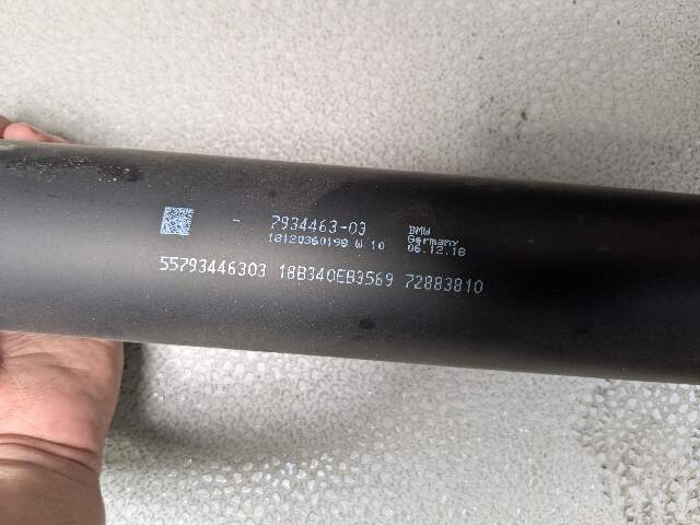 19-23 OEM BMW G05 G06 X5 X6 50 M50 AWD Rear Driveshaft Drive Shaft Propeller N63