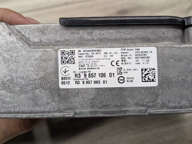 OEM BMW G05 X5 Amplifier Receiver Audio Control Module SDARS