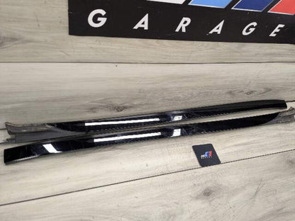 19-25 OEM BMW G05 X5 Front Left Right Windshield Side Drip Molding PAIR